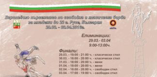 Чемпионат Европы для юношей и девушек до 23лет, Русе, Болгария